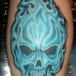 FLAME SKULL